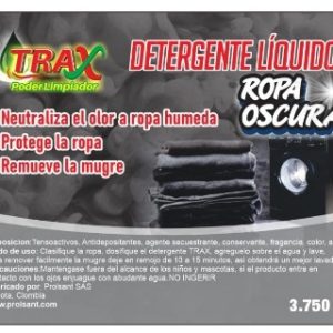 Detergente Trax ropa oscura