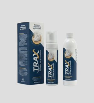 Espuma para limpieza de zapatos Trax Duo