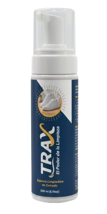 Espuma para la limpieza de calzado TRAX