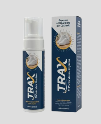 Espuma Limpiadora para zapatos-tenis TRAX (Limpieza en Seco)