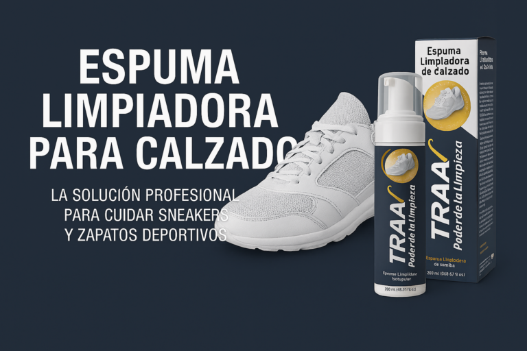espuma para limpieza de zapatos tenis blancos en seco trax lavado sin agua